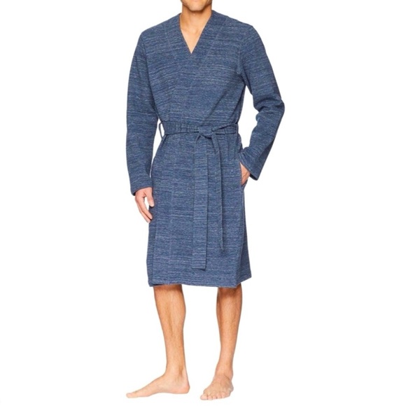 UGG Other - UGG Mens Kent Wrap Robe Blue Heather M/L